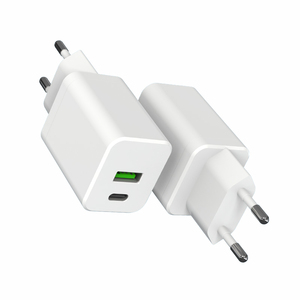 EU PD ที่ชาร์จเร็ว30W USB C และ USB อะแดปเตอร์แปลงไฟแบบเร็วชนิด C สำหรับชาร์จ Apple iPhone อะแดปเตอร์แปลงไฟ - Product Image 1