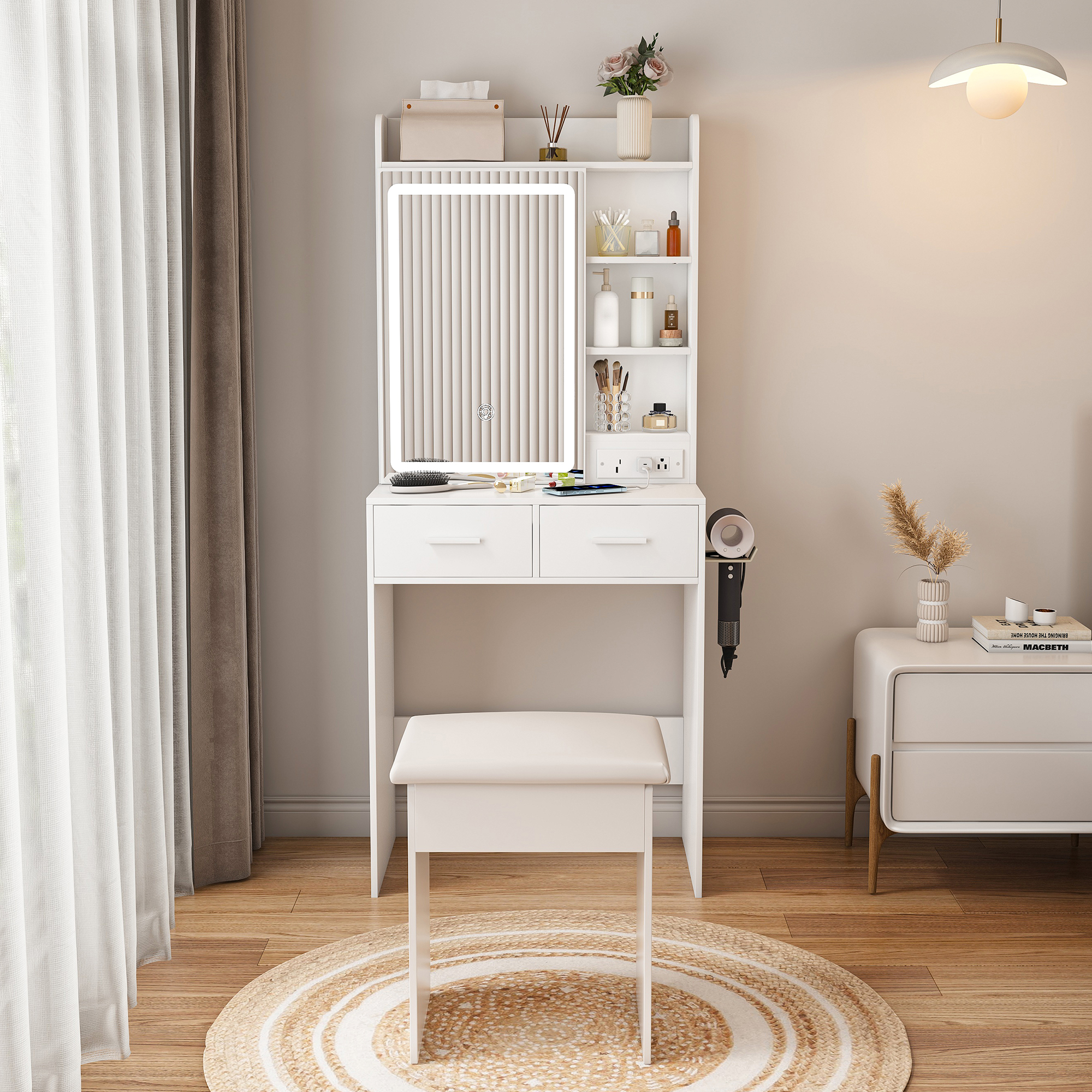 White