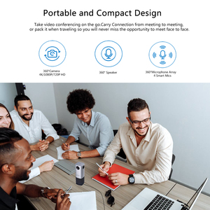 All in One 4K Wide Angle Auto Framing USB Live Streaming Video <strong>Audio</strong> Ptz Conference Webcam - Product Image 5