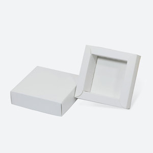 Chocolate <strong>Box</strong> 9.5x9.5 X2.7 cm Square Candy Chocolate Packaging Folding <strong>Box</strong> - Product Image 5