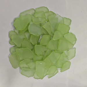 批发不规则半透明彩色玻璃自由形式散装装饰海玻璃 - Product Image 2