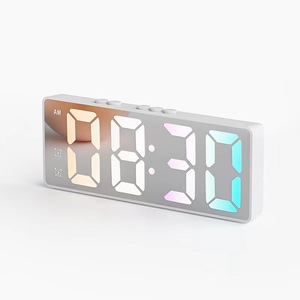 Proveedor de China Reloj de escritorio digital LED Relojes digitales analógicos de oficina Reloj despertador digital para estudiantes