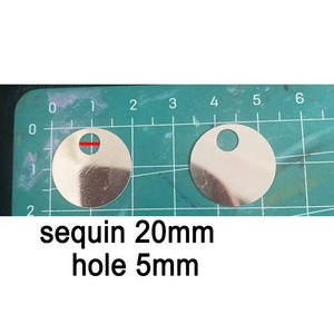 Customized Color <strong>20mm</strong> <strong>Sequins</strong> With 5mm Big Hole PVC Bulk Loose <strong>Sequins</strong> PET Round Loose Shape <strong>Sequins</strong> - Product Image 2