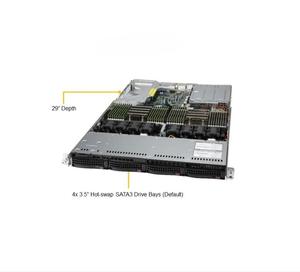Supermicro A + Server 1024US-TRT 8-channel memory bus ottimale controllo della velocità della ventola Server 32 DIMM slot Server - Product Image 2