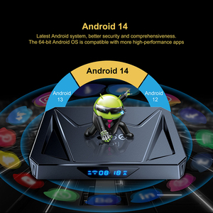 Topleoテレビボックスandroid 14 x96q <span class=keywords><strong>pro</strong></span> h728 8K 1000M WiFi6スマートandroidテレビボックス4konnセットトップボックス
