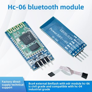 Bluetooth serielle Schnitts telle transparentes Übertragungs modul HC-06 Slave Bluetooth drahtlose serielle Kommunikation geeignet