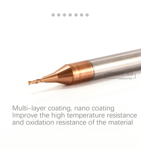 Endmill Microcut 4 Flute End Mill HRC55 HRC58 Milling Cutter 2mm 3MM 4MM <strong>5MM</strong> Micro Router Bit Milling <strong>Tool</strong> for Lathe Machine