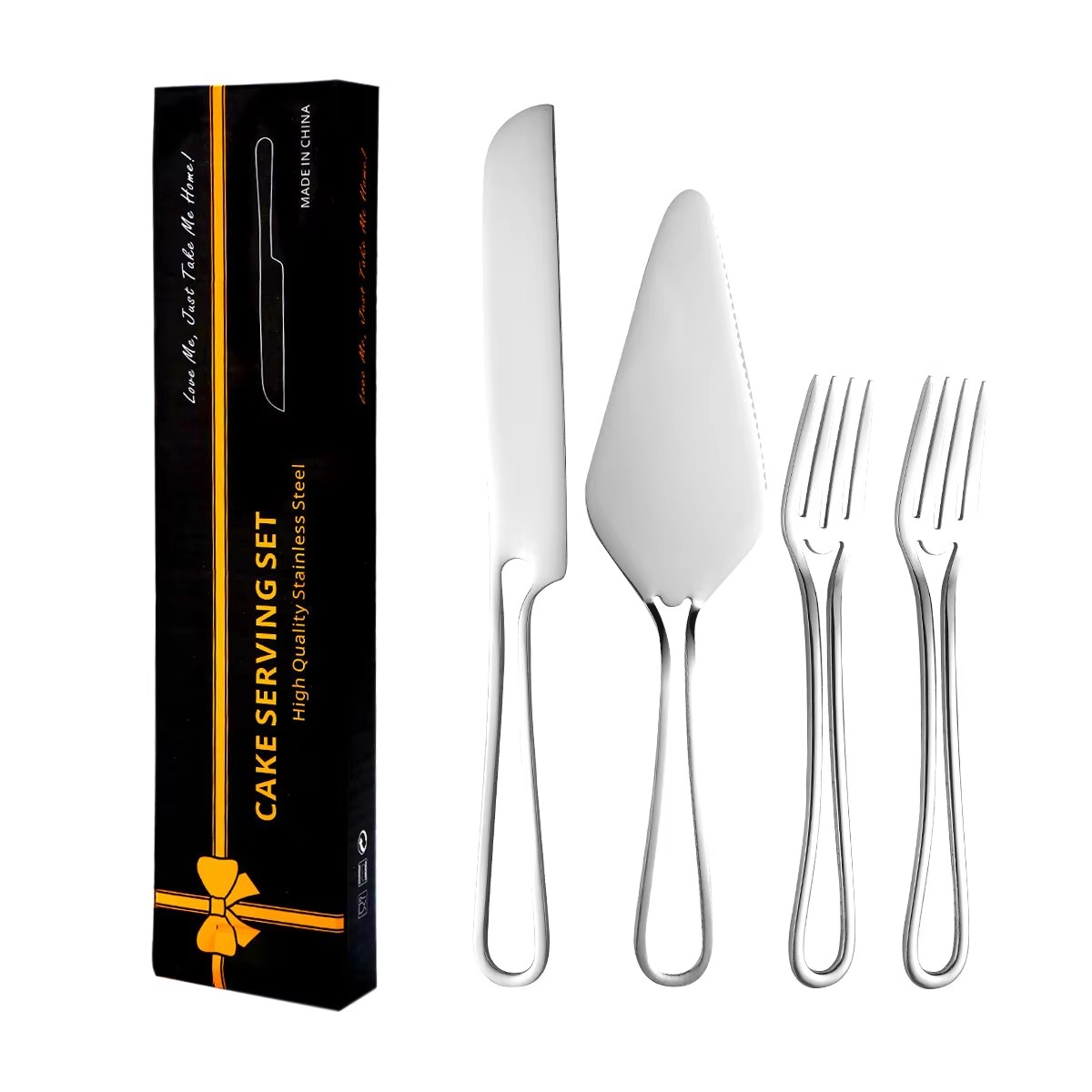 Ensemble argenté 4 pièces