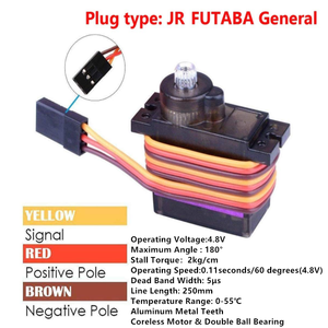 Micro Servo Motor MG90s 360 Degree Robot Kit RC Parts Servo Mini For Helicopter Airplane Car Controller Servo MG90S - Product Image 2