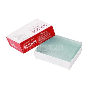 Portaobjetos de microscopio de adherencia RONGTAI, mayorista de portaobjetos de microscopio Guangzhou, portaobjetos de microscopio con revestimiento de aluminio de China - Product Image 1
