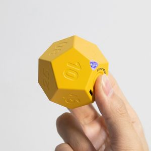 YIZHI Mini 12 taraflı küp zamanlayıcı 11 önceden ayarlanmış kez Pomodoro ADHD yönetimi egzersiz çalışma mutfak pişirme için zamanlayıcı çevirin - Product Image 2