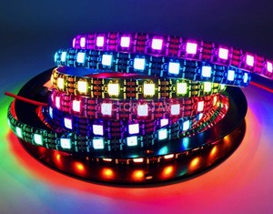 5V RGB LED strip suitable for <strong>Arduino</strong> UNO programmable iridescent 1 2 meter flowing <strong>light</strong> How many <strong>light</strong> beads does one have 60