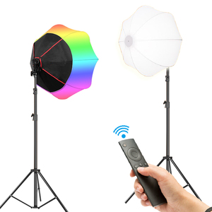 LED rgb Video Light Photography Lighting Kit con lanterna Soft box dimmerabile Studio illuminazione a uscita continua 3200K-5600K - Product Image 1