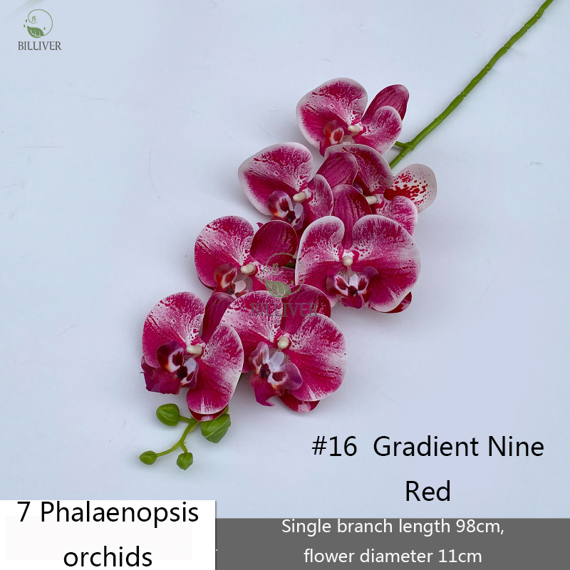7-Head # 16 Gradient Rose Red