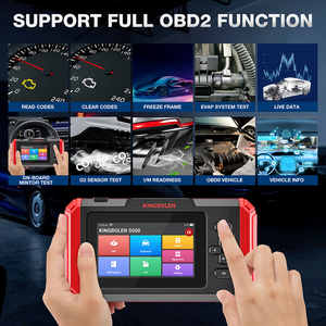 KINGBOLEN S500 Car OBD2 Scanner <strong>Code</strong> Reader <strong>4</strong> System Diagnostic Tool Lifetime Update Pk CRP123E - Product Image 6