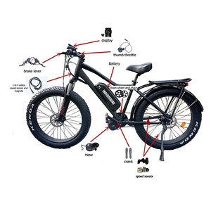 גבוהה באיכות אמצע מנוע ערכת Bafang אמצע כונן 250W חשמלי אופני המרה
