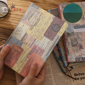 ETRO-Bloc de notas de Papel kraft para colorear, Bloc de notas creativo europeo y merérico de superficie dura - Product Image 2