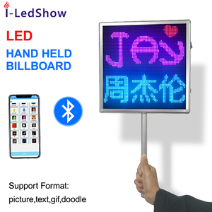 Iledshow-pantalla LED a todo Color, Control por aplicación, tablero de desplazamiento de mensajes LED, multilenguaje - Product Image 4