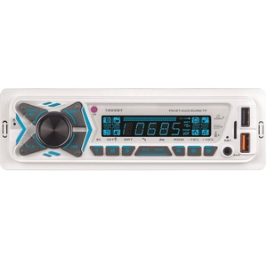Özel tasarım eller serbest 1DIN FM radyo araba radyo BT 12V In-Dash Stereo MP3 çalar USB/TF/MMC/WMA desteklenen App kontrolü - Product Image 4