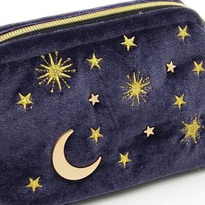 New Custom Embroidered Makeup Storage <strong>Pouch</strong> with Tassels Toiletry Organizer Cosmetic Basgs - Product Image 5