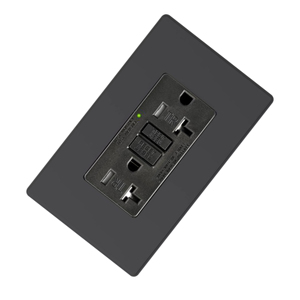 20A 125V家用GFCI美国插座接地故障电路断路器壁装插座 - Product Image 3