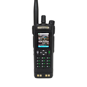 BAOFENG yeni DM-32 siyah 10W GPS Bluetooth Walkie Talkie 4000CH 2500mAh LCD PC programı tek anahtar Sync iki yönlü radyo için açık - Product Image 1
