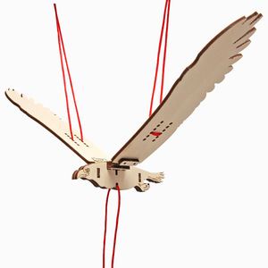 Bionic BIRD เทคโนโลยีการผลิตขนาดเล็กของเด็กปฐมภูมิของเล่นสร้างสรรค์ DIY วัสดุการผลิตของเล่นเพื่อการศึกษาจากไม้ - Product Image 1