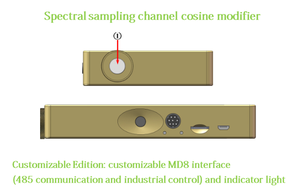 OHSP350UV Chroma Meter Licht Meter Optische Spektrum Analysator Mit USB Computer - Product Image 5