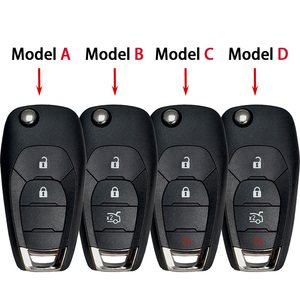 シボレー用Cruze Avo Holden Trax LSバッジTrailblazer 2/3/4ボタンフリップリモート車キーシェルケースカバー5933396 - Product Image 2