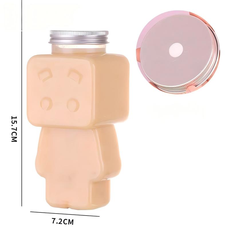 marioneta transparente de 500ml