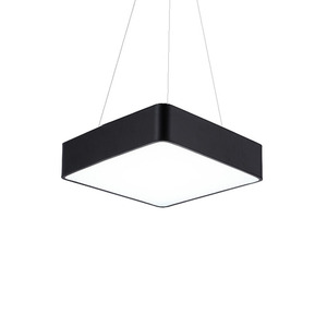 Lampada a sospensione rettangolare a Led luce quadrata a sospensione luci lineari per Studio ufficio centro commerciale Club progetto - Product Image 5