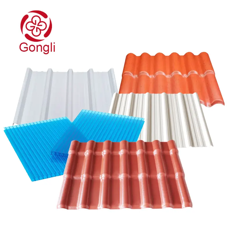 Manufacturer of PVC Roof Tile for Roof Coverings Synthetic Slate Roofing