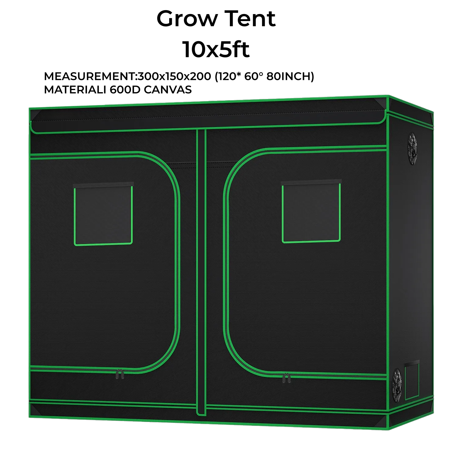 10x5ft grow tent only