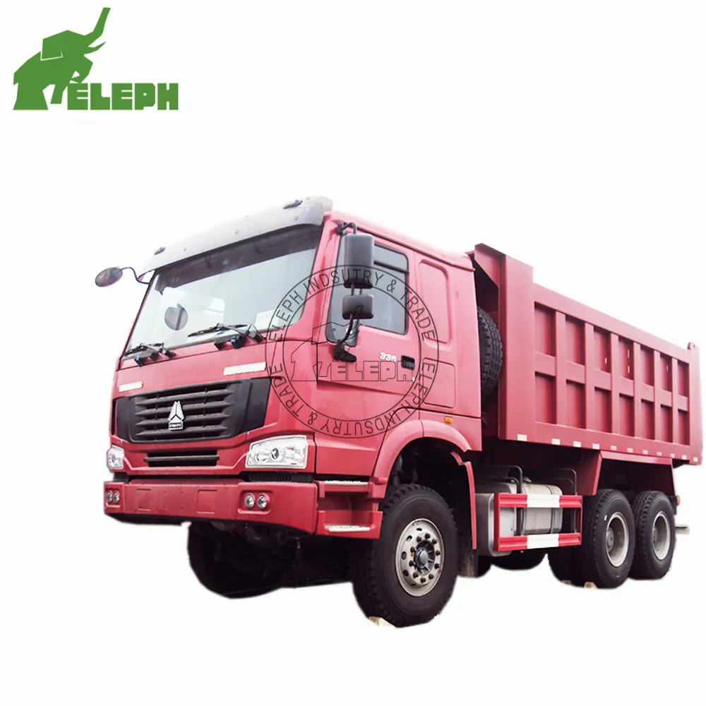 Produsen Cina truk HOWO 20 T 30t hidrolik Howo 20 ton Dump Truck