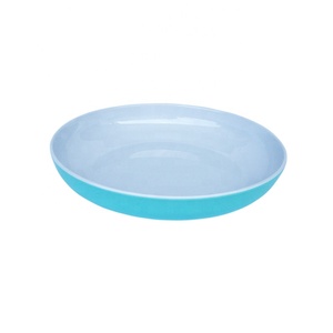 时尚圆形光滑表面餐具礼品家居三聚氰胺餐盘 - Product Image 5