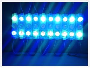3LED 3W SMD3030 RGB <strong>LED</strong> Module Lamp Light Back Light with Lens for Lighting Boxes DC12V 75mm*20mm 3W 300lm Aluminum <strong>PCB</strong> - Product Image 5