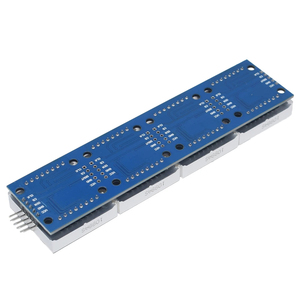 MAX7219 Punktmatrix-Modul für Arduino-Mikro controller 4 in einem Display mit 5P-Leitung