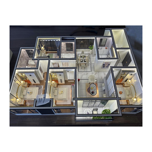 Modelos arquitectónicos 3D modernos personalizados, modelos de diseño interior, modelos de casas señoriales y modelos de paisaje urbano en miniatura - Product Image 6