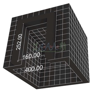 Özelleştirilmiş 4x4x4m siyah PVC küp çadır taşınabilir açık şişme gölgelik gece kulübü aile parti iş için-olaylar kiralama