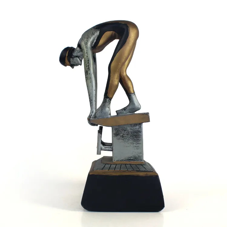 Diver Trophy figurines/Statues for home decoration gifts to sale