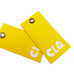Custom Luxury <strong>Hang</strong> <strong>Tags</strong> Garment Hangtag Label Printing Name Logo Paper Hanging <strong>Tag</strong> <strong>With</strong> <strong>String</strong> - Product Image 4