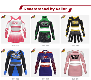 Manufacturer <strong>Cheer</strong> <strong>Pink</strong> Uniform Football Cheerleading Uniforms for Girls - Product Image 5