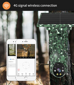 Xiaovv-p6 في الهواء الطلق الصيد كاميرا الحياة البرية للرؤية الليلية كاميرا تعقب في الهواء الطلق التمويه المنخفضة الطاقة كاميرا إنذار P6 H.265 4g إشارة - Product Image 4