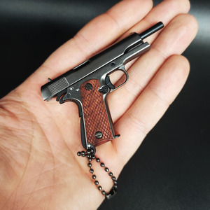 Colt 1911 oyuncak tabanca Metal modeli koleksiyonu kartuş klip Bullet gerçekçi anahtarlık taşınabilir erkek Colt 1911 oyuncak tabanca - Product Image 5