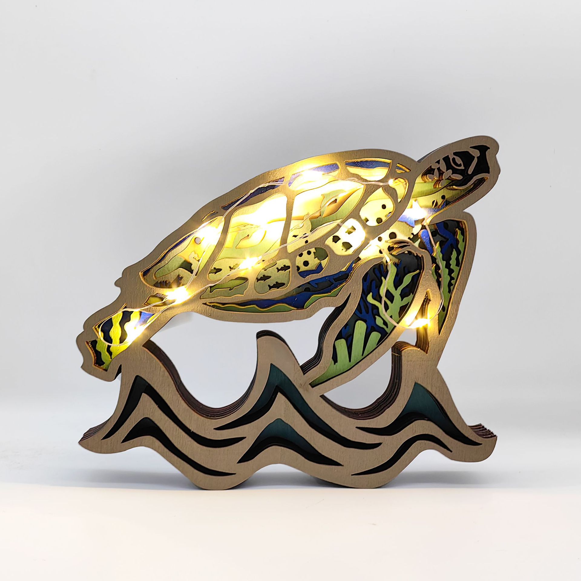 Blue-Turtle-with lights