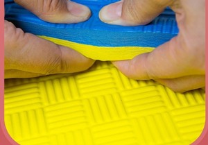 ジムエクササイズフロアマット厚く環境にやさしいEVA素材汚れや耐久性格闘技ダンスに使用テコンドートレーニング - Product Image 3