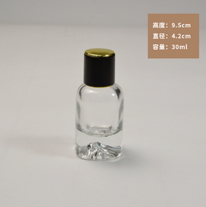 OEM özelleştirilebilir 30ml 50ml 100ml ahşap kapak parfüm cam şişeler dış kutu etiket yazıcı ambalaj krem Serum uçucu yağlar - Product Image 5