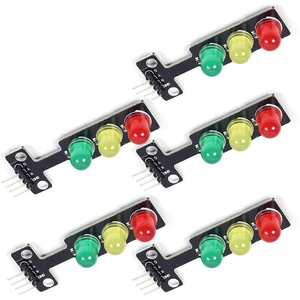 Mini 5V Ampel LED Anzeige modul Rot Gelb Grün 5mm LED RGB-Ampel für Ampel system modell - Product Image 3