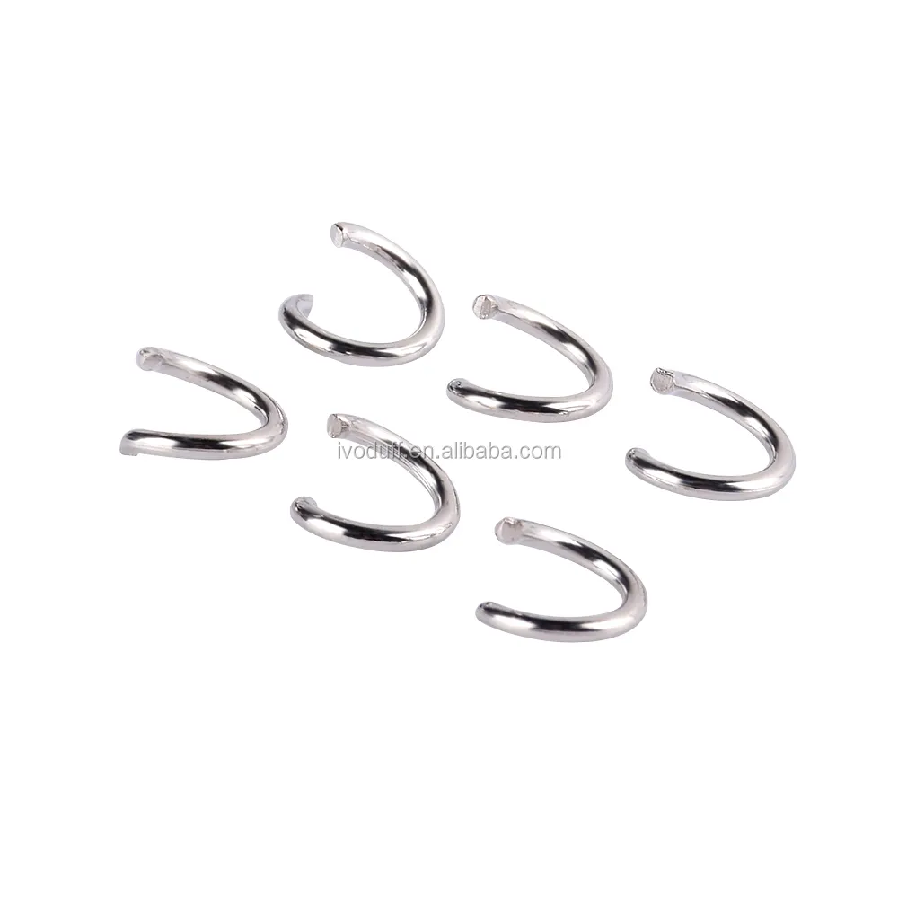 Ivoduff Supply Stainless Steel Jump Ring 2.0 x11mm For DIY Jewelry Finding Parts