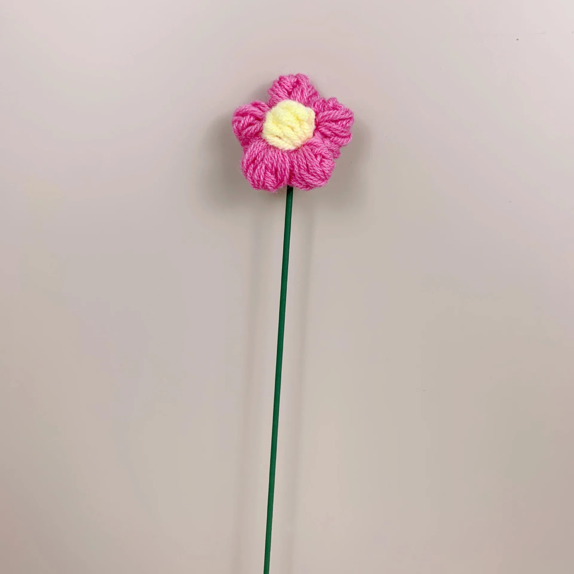 Coeur rose rouge-jaune